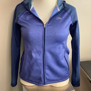 Blue LL Bean Hoodie- size L